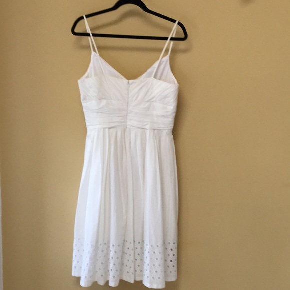 🔥Gorgeous TALBOT fully lined cotton white dress - Picture 4 of 8